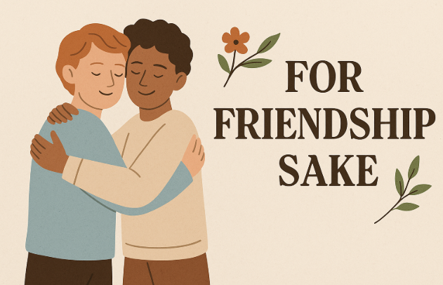 Analysis-of-Poems-For-Friendship-Sake-and-Dunghill-Journey-Two-Friends-Hugging